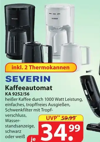 Famila Nord Ost Severin Kaffeeautomat KA 9252/56 Angebot