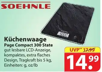 Famila Nord Ost Soehnle Küchenwaage Page Compact 300 State Angebot