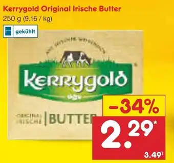 Netto Marken-Discount Kerrygold Original Irische Butter 250g Angebot