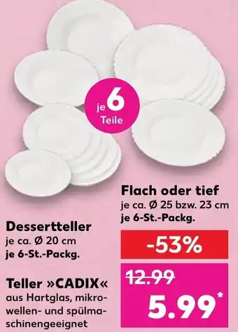 Kaufland Dessertteller Angebot