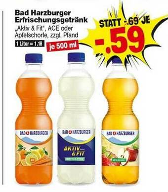 Repo Markt Bad Harzburger Erfrischungsgetränk Angebot