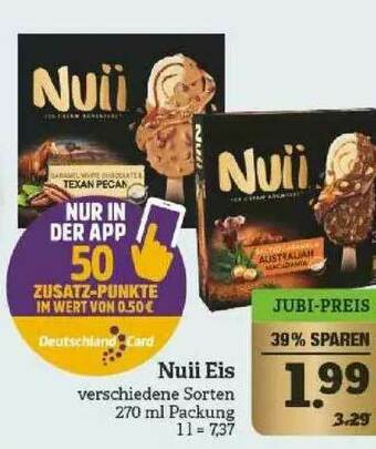 Marktkauf Nuii Eis Angebot