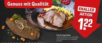 REWE Kaufpark Frischer sauerbraten Angebot