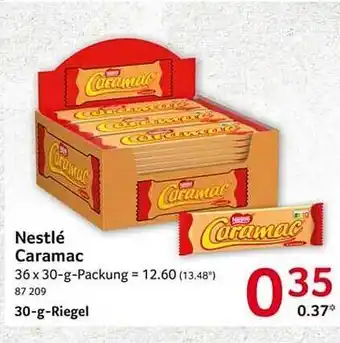 Selgros Nestlé caramac Angebot