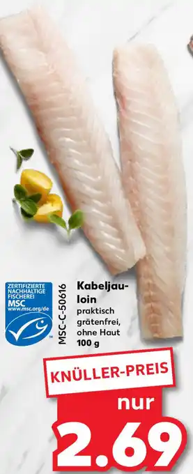 Kaufland Kabeljau loin 100 g Angebot