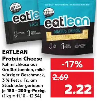 Kaufland Eatlean Protein Cheese 180-200 g Packg. Angebot