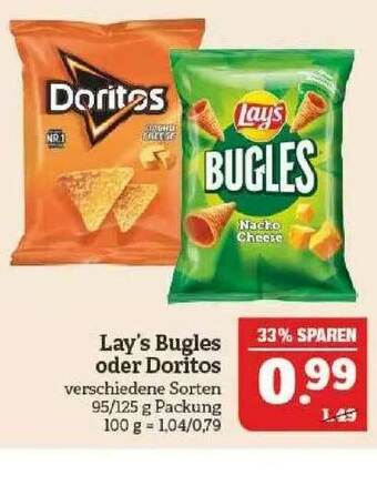 Marktkauf Lay's Bugles Oder Doritos Angebot