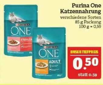 Marktkauf Purina One Katzennahrung Angebot