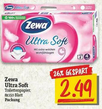 NP Discount Zewa Ultra Soft Angebot