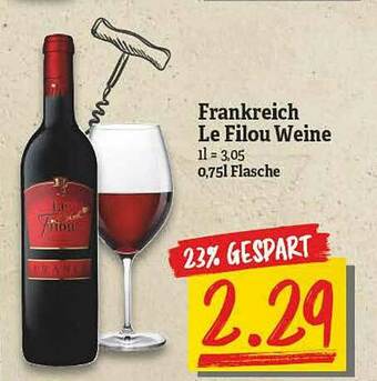 NP Discount Frankereich Le Filou Weine Angebot