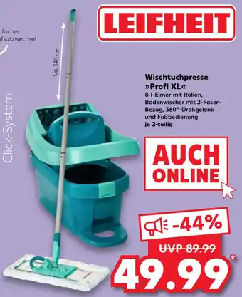 Kaufland Leifheit Wischtuchpresse Profi XL 2-teilig Angebot