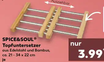 Kaufland Spice & Soul Topfuntersetzer Angebot