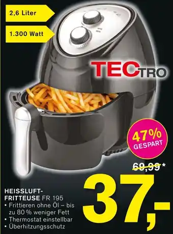 KODi Tectro Heissluftfritteuse FR 195 Angebot