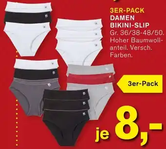 KODi Damen Bikini Slip 3er Pack Angebot