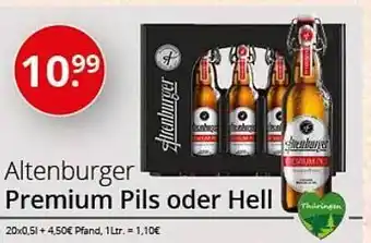 Sagasser Altenburger premium pils oder hell Angebot