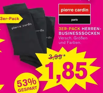 KODi Pierre Cardin 3er Pack Herren Businesssocken Angebot