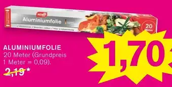 KODi Aluminiumfolie 20 Meter Angebot