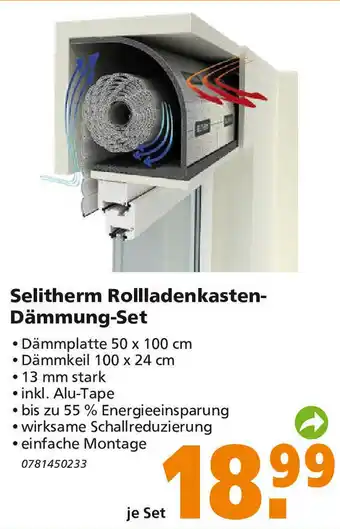 Globus Baumarkt Selitherm Rollladenkasten Dämmung Set Angebot