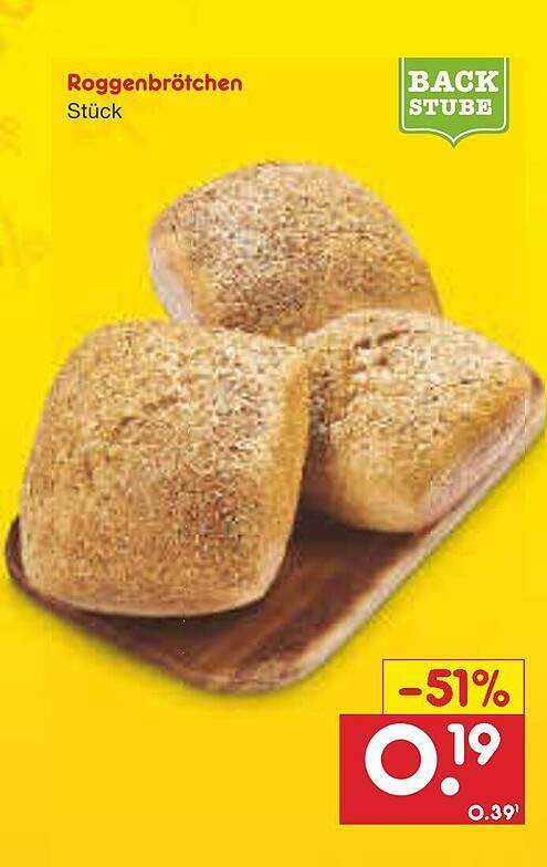 Roggenbrötchen Angebot bei Netto Marken-Discount