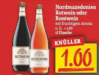 NP Discount Nordmazedonien rotwein oder roséwein mit fruchtigem aroma Angebot