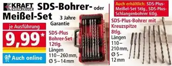 Norma Kraft Werkzeuge SDS Bohrer oder Meißel Set Angebot