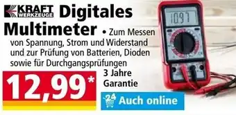 Norma Kraft Werkzeuge Digitales Multimeter Angebot