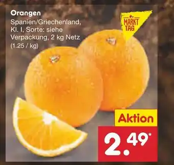 Netto Marken-Discount Orangen 2kg Angebot