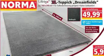 Norma Lifetex XL Teppich Dreamfields Angebot