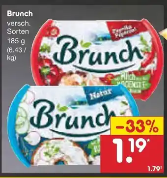 Netto Marken-Discount Brunch Brotaufstrich 185-200g Angebot