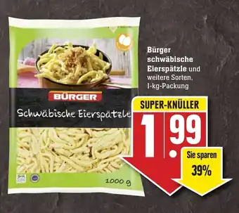 SBK Bürger Schwäbische Eierspätzle 1kg Angebot