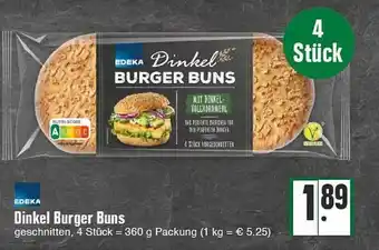 E-Center Edeka dinkel burger buns Angebot