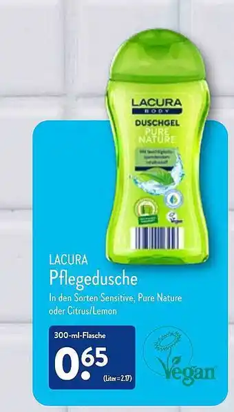 Aldi Nord Lacura pflegedusche Angebot