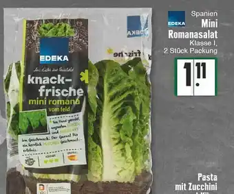 E-Center Edeka mini romanasalat Angebot