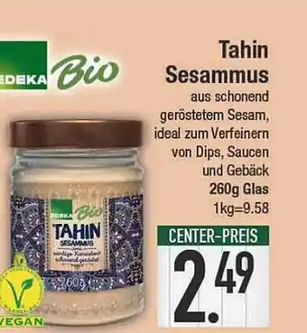 E-Center Edeka bio tahin sesammus Angebot