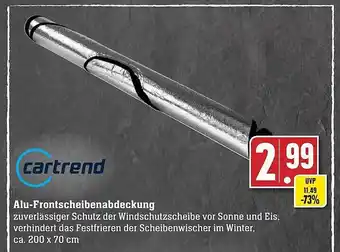 Edeka Cartrend alu-frontscheibenabdeckung Angebot