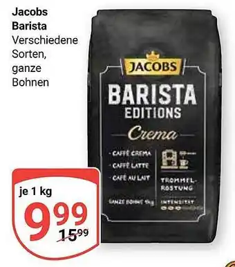 Globus Jacobs barista Angebot