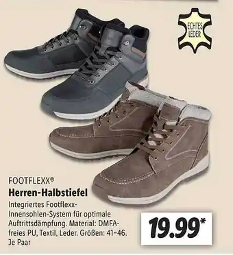 Lidl Footflex herren-halbstiefel Angebot