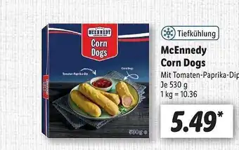 Lidl Mcennedy corn dogs Angebot