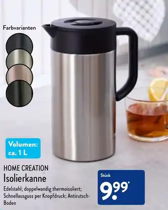 Aldi Nord Home Creation Isolierkanne Angebot