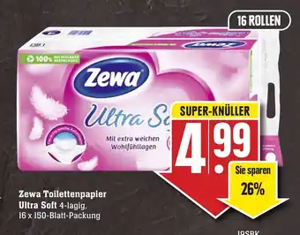 SBK Zewa Toilettenpapier Ultra Soft Angebot