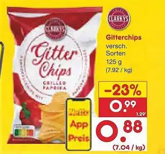 Netto Marken-Discount Clarkys gitterchips Angebot