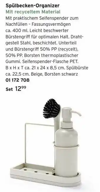 Tchibo Spülbecken-organizer Angebot