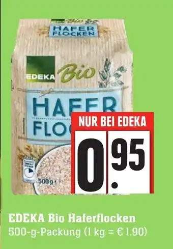 SBK Edeka Bio Haferflocken 500g Angebot