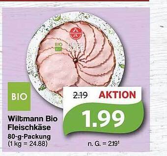 Famila Nord West Wiltmann bio fleischkäse Angebot