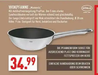 Marktkauf Wokpfanne „moments” rösle Angebot