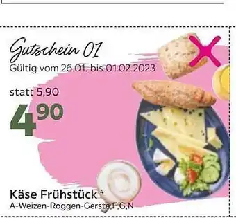 Mömax Käse frühstück Angebot