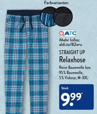 Aldi Nord Straight Up Relaxhose Angebot