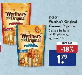 Aldi Süd Storck werther's original caramel popcorn Angebot