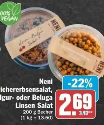 dodenhof Neni kichererbsensalat, bulgur- oder beluga linsen salat Angebot