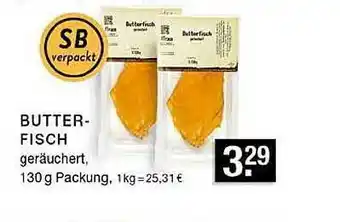 Edeka Zurheide Butter-fisch geräuchert packung Angebot